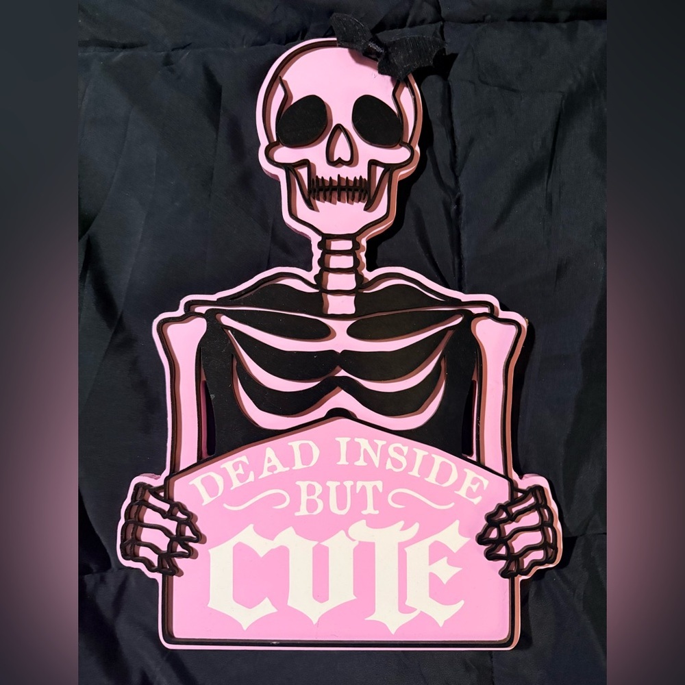 Ashland Sweet & Spooky Pink and Black Wall Décor